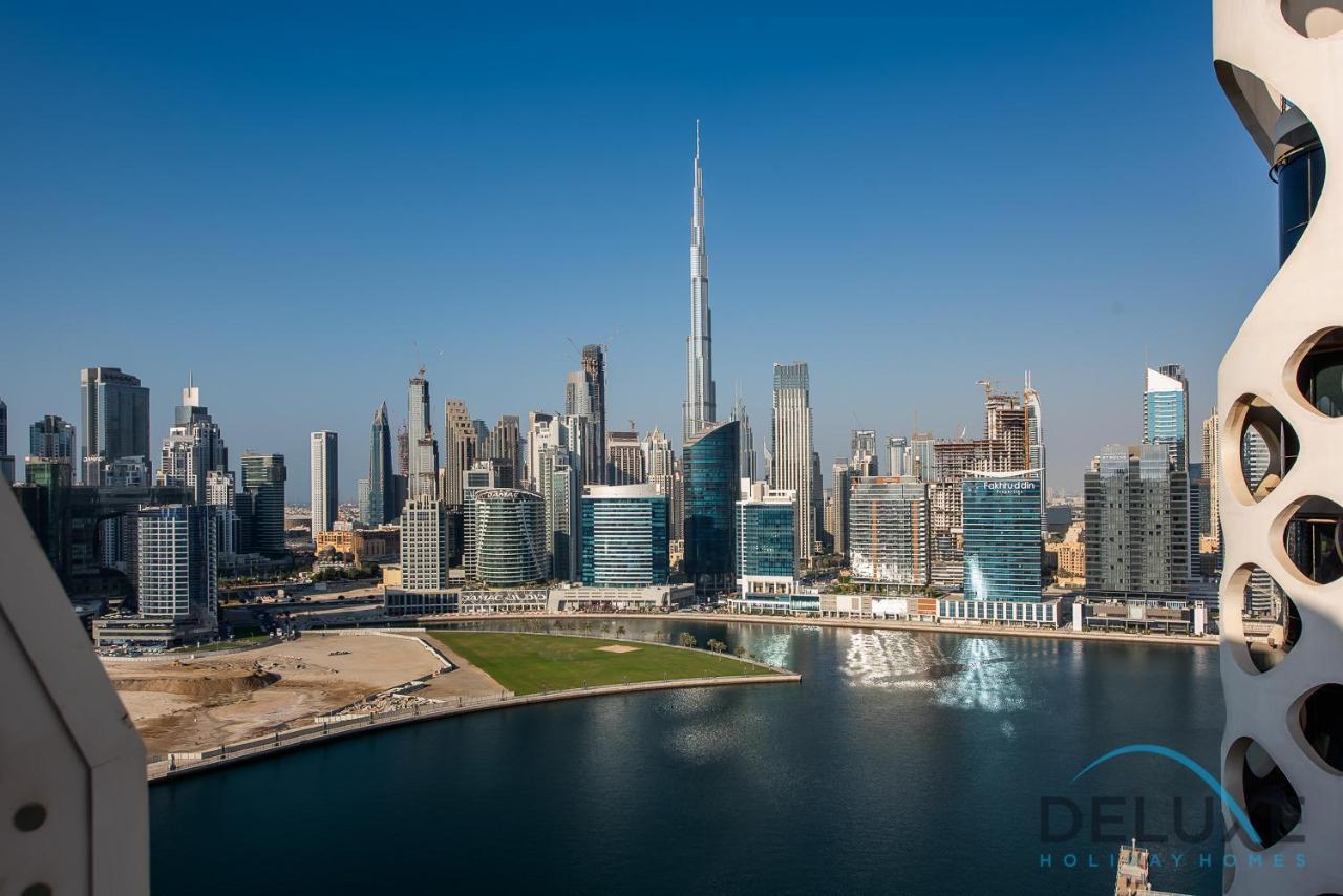 Intimate Studio At Millennium Binghatti Residence Business Bay By Deluxe Holiday Homes Dubai Exterior foto