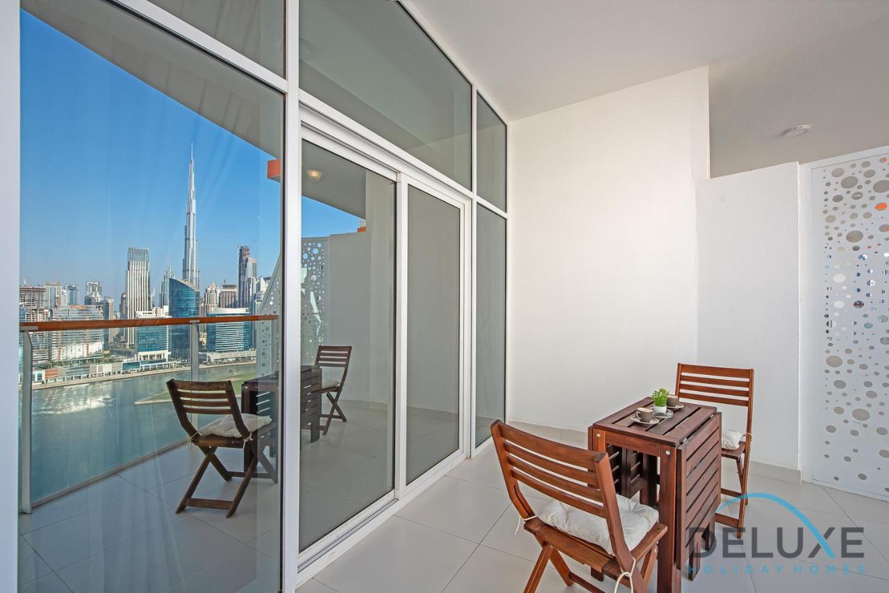 Intimate Studio At Millennium Binghatti Residence Business Bay By Deluxe Holiday Homes Dubai Exterior foto